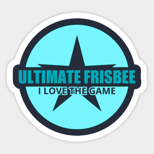 The Ultimate Frisbee Game Sport Sticker